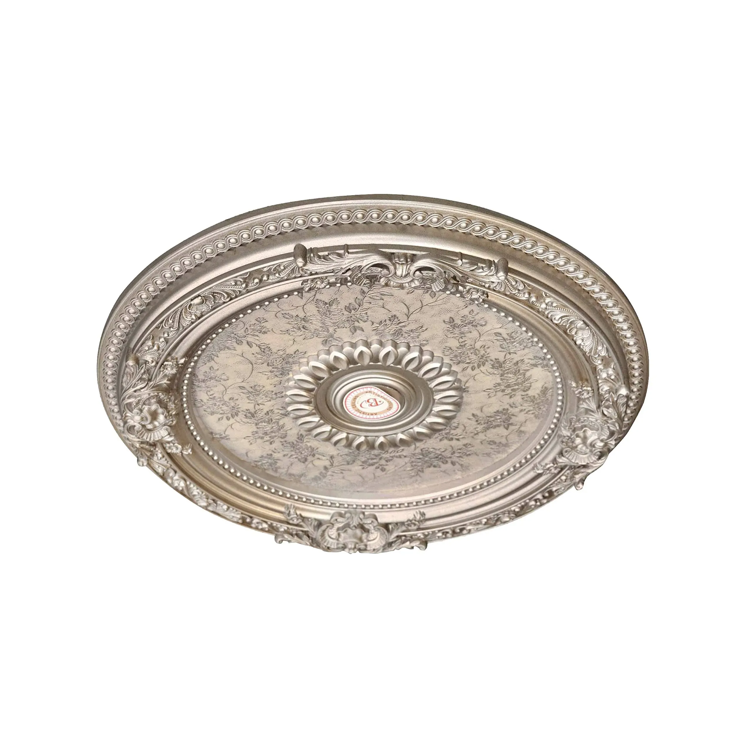 AFD Home Petite Round Champagne Ceiling Medallion