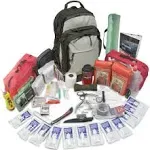 Emergency Zone Stealth Tactical 2-Person, 72-Hour Emergency Survival Kit, Wilderness Survival Gear, Waterproof & First Aid, Food & Water, Ready for Earthquake, Hurricane, Disaster Preparedness