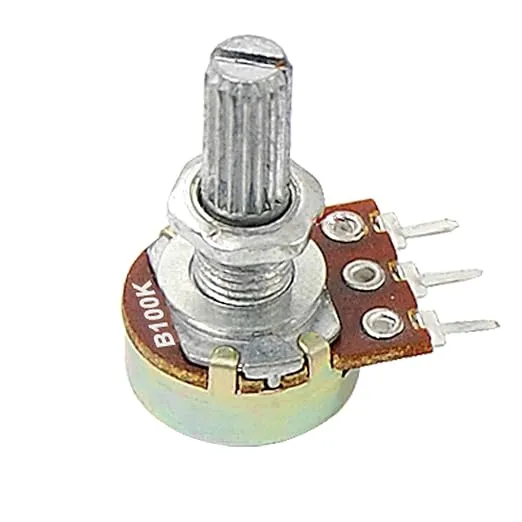 Uxcell 100K Ohm 1/2W B100K Linear Taper Rotary Potentiometer Pots