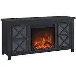 Quayson TV Stand with Electric Fireplace