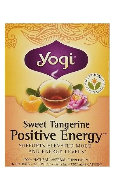 Yogi Tea, Sweet Tangerine Positive Energy, 16 Count