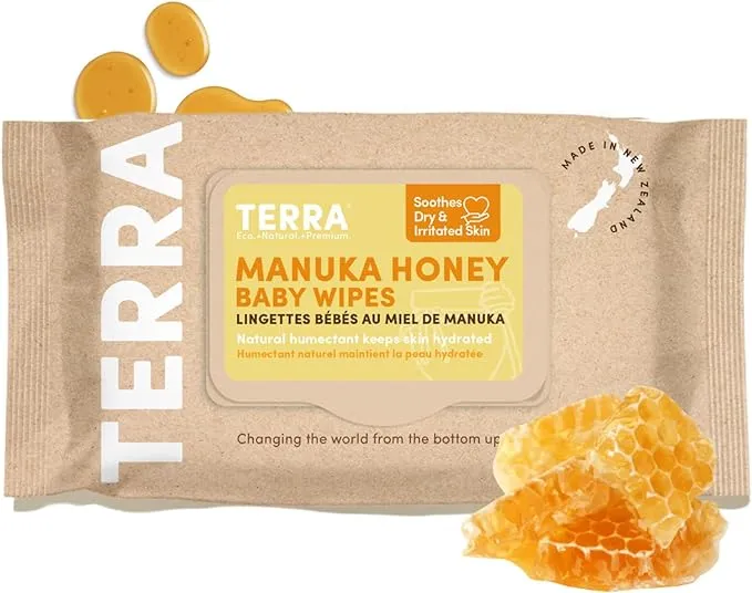 Bamboo Baby Wipes-Manuka Honey