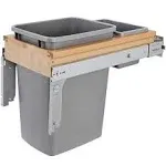 Rev-A-Shelf - 4WCTM-12BBSCDM1 - 35 Quart Top Mount Waste Container