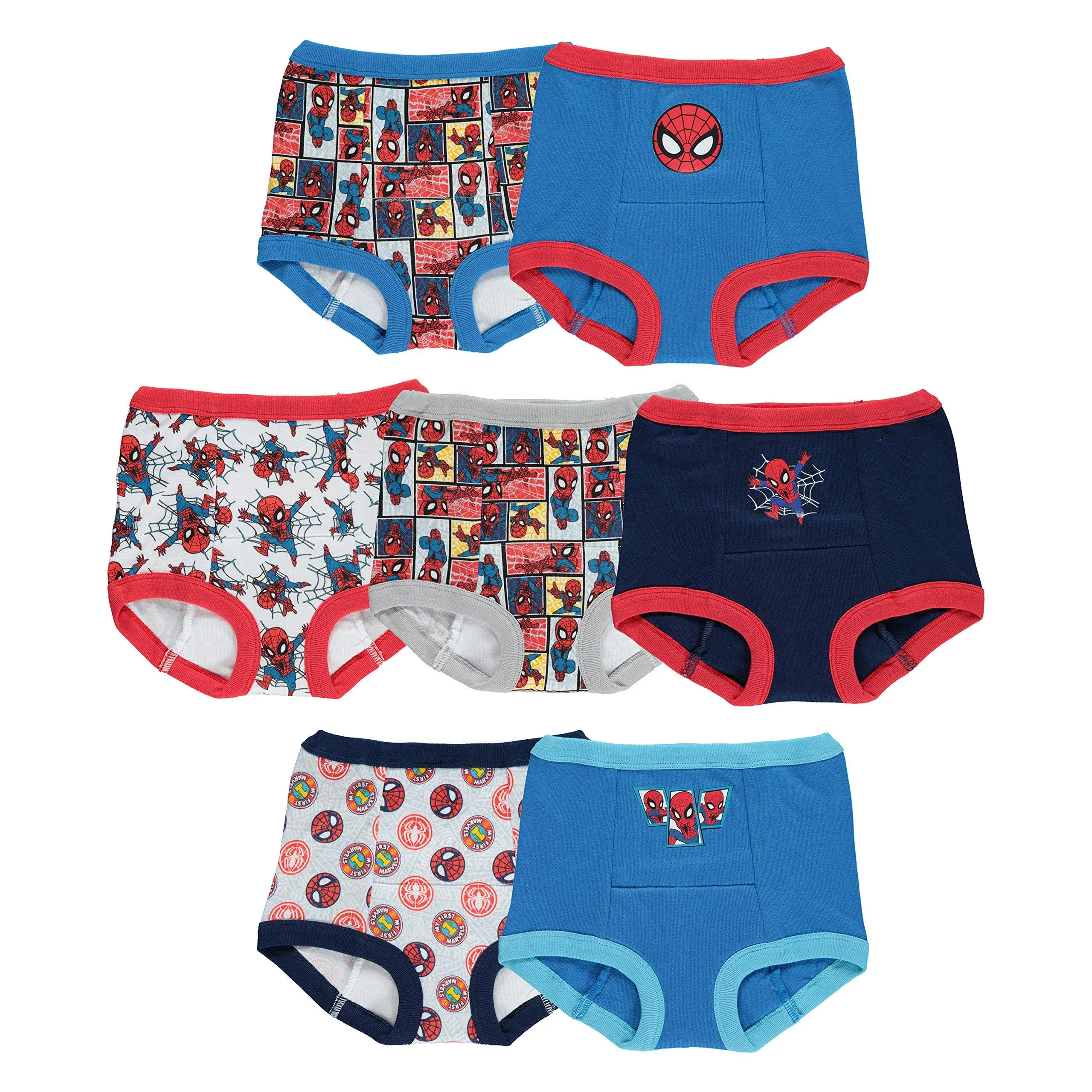 Spider-Man unisex Baby Potty Training Pants Multipack, Spidy 7, 18