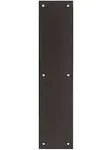 Deltana PP3515U10B 3-1/2" x 15" Push Plate Oil Rubbed Bronze