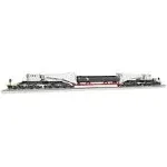 80512 HO Scale Bachmann 380-Ton Schnabel Car Gray &amp; Black