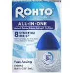 Rohto Eye Drops Cooling R Size .05z Rohto Eye Drops Cooling Relief .05z