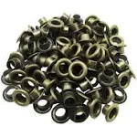 3mm Internal Hole Diameter Bronze Eyelets Grommets with Washer Self Backing P...