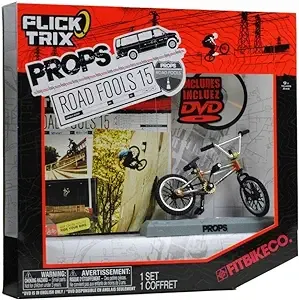 FLICK TRIX PROPS Road Fools 15   gray FITBIKECO   20031808 NRFB  stand + DVD 