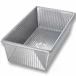 USA Pan 1145LF Bakeware Aluminized Steel 1.25 Lb Loaf Pan Medium Silver