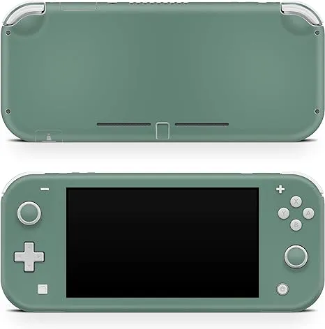 Green Skin Compatible with Nintendo Switch lite Skin Dark