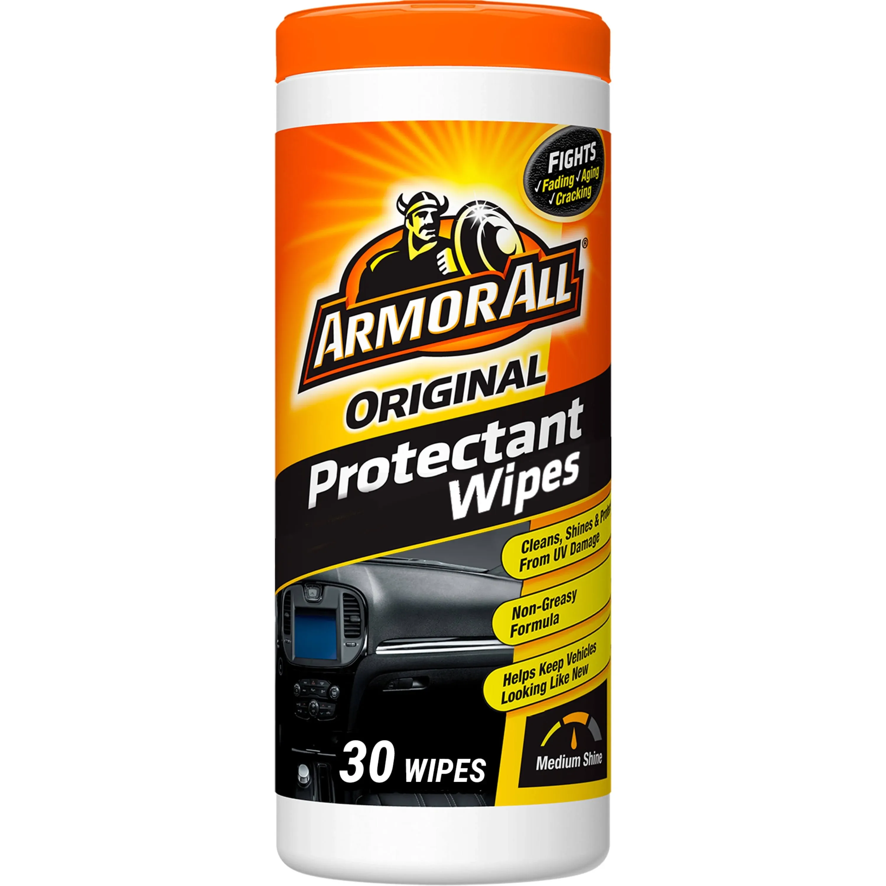 Armor All Car Wipes, Original Protectant, 25 Count, (Pack Of 2)