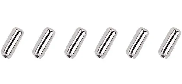  21316-26 Beaded Plated, 6 Pack Polished Chrome Polished Chrome Chain Connectors