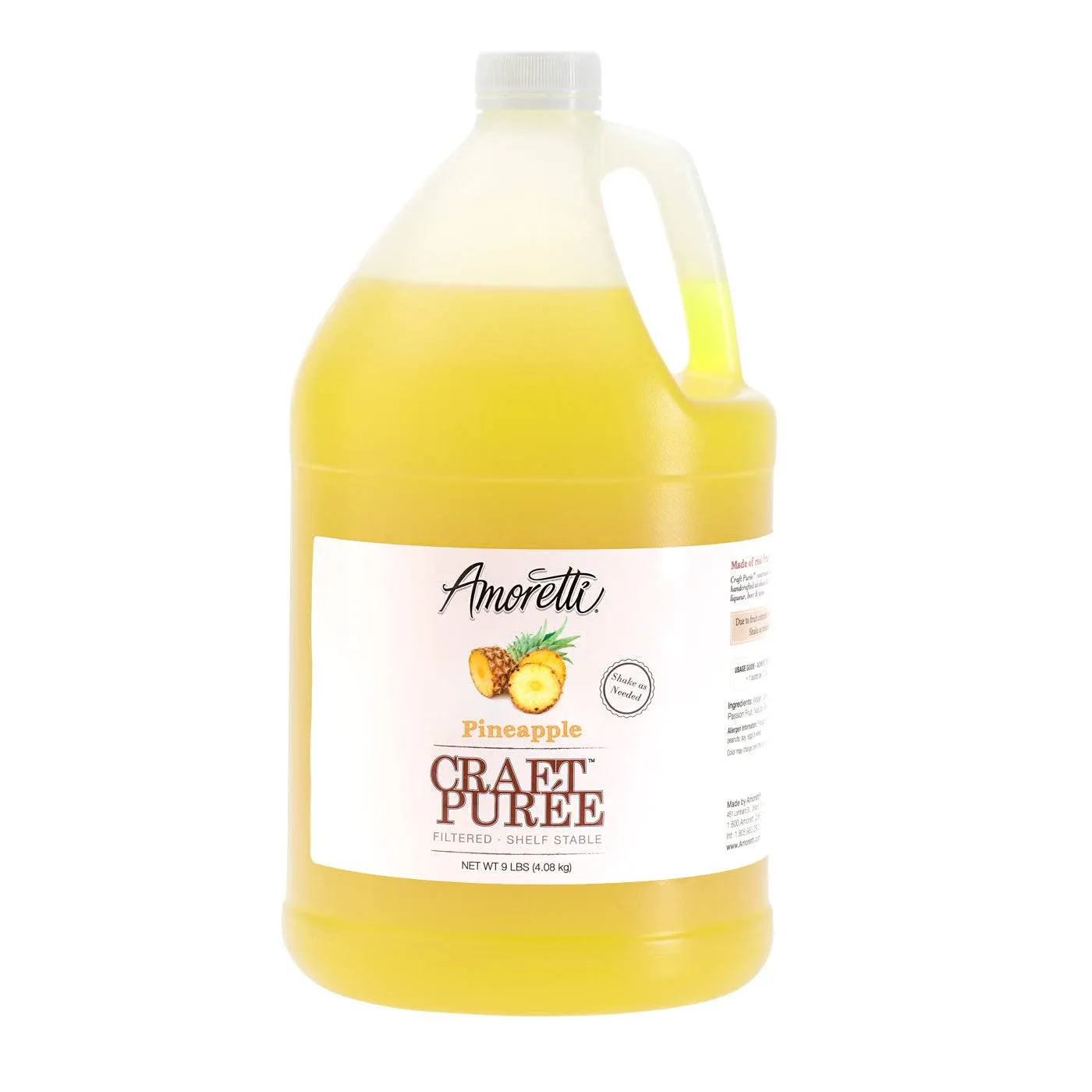 Amoretti Pineapple Craft Puree 1 Gallon