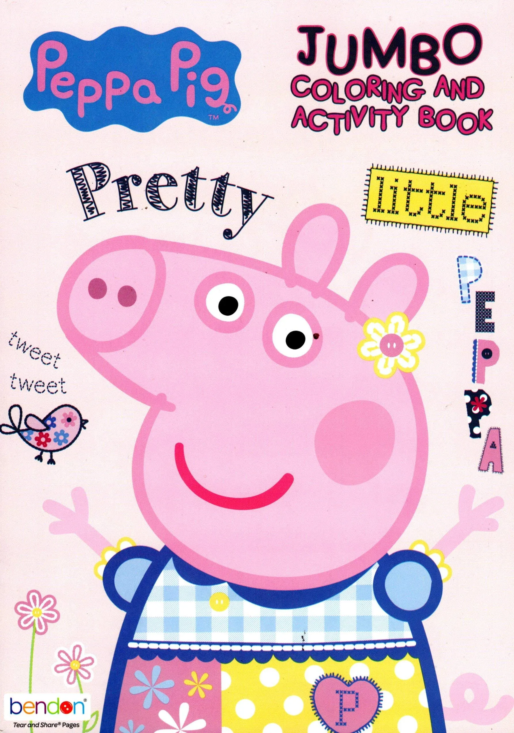 Peppa Pig Coloring & Activity Book ''Pretty Little Peppa - 80 Pages