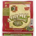 Ole Mexican Foods Xtreme Spinach & Herbs Tortilla Wraps