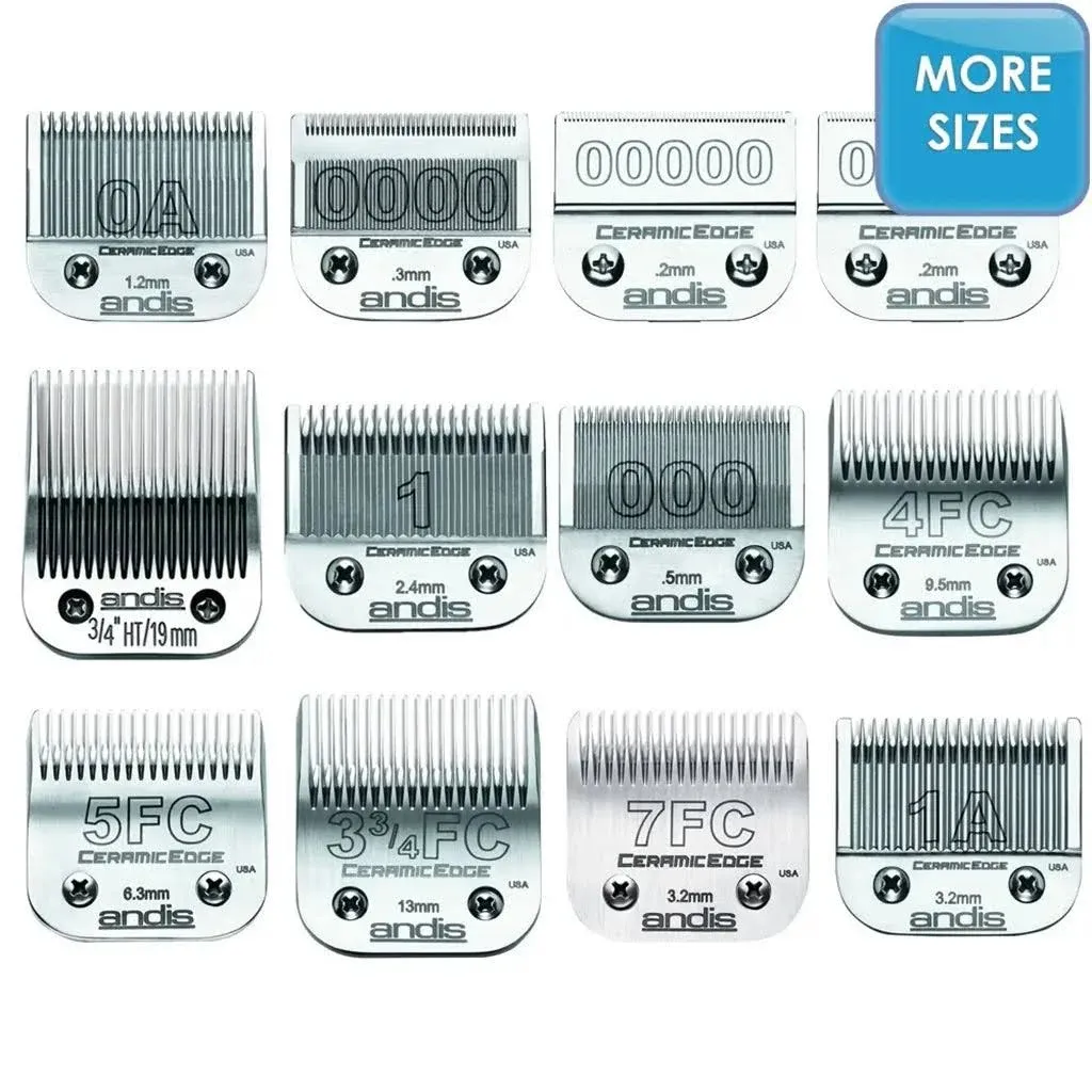 Andis UltraEdge Detachable Replacement Clipper Blades (all sizes)