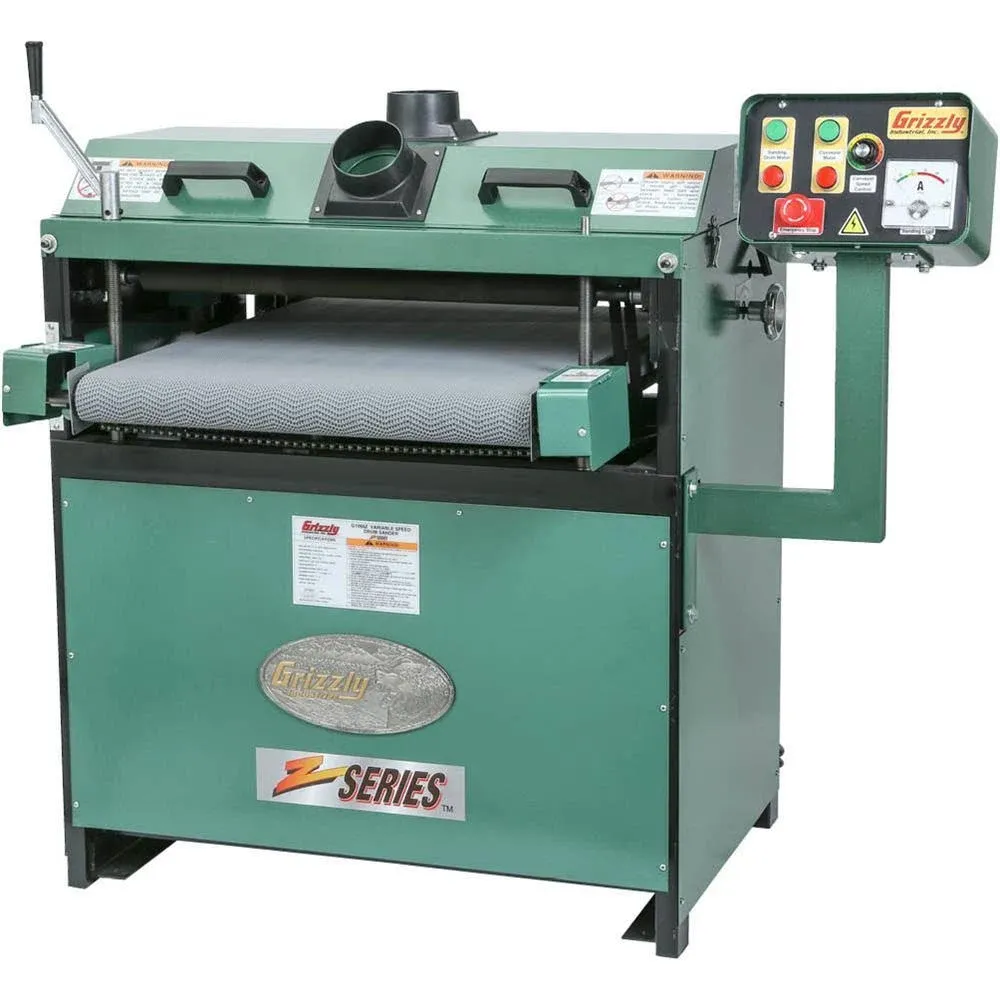 Grizzly G1066Z 24&#034; 5 HP Drum Sander with VS