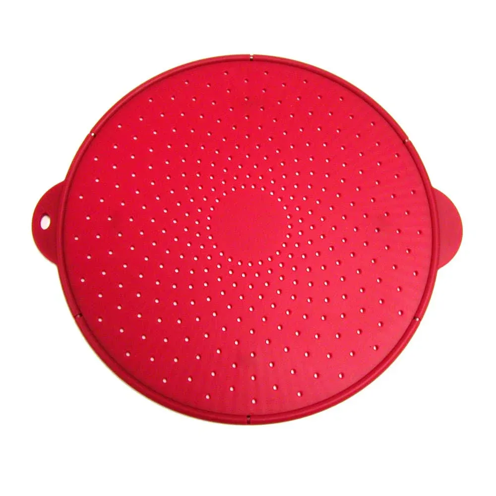 Norpro Red Silicone Splatter Screen