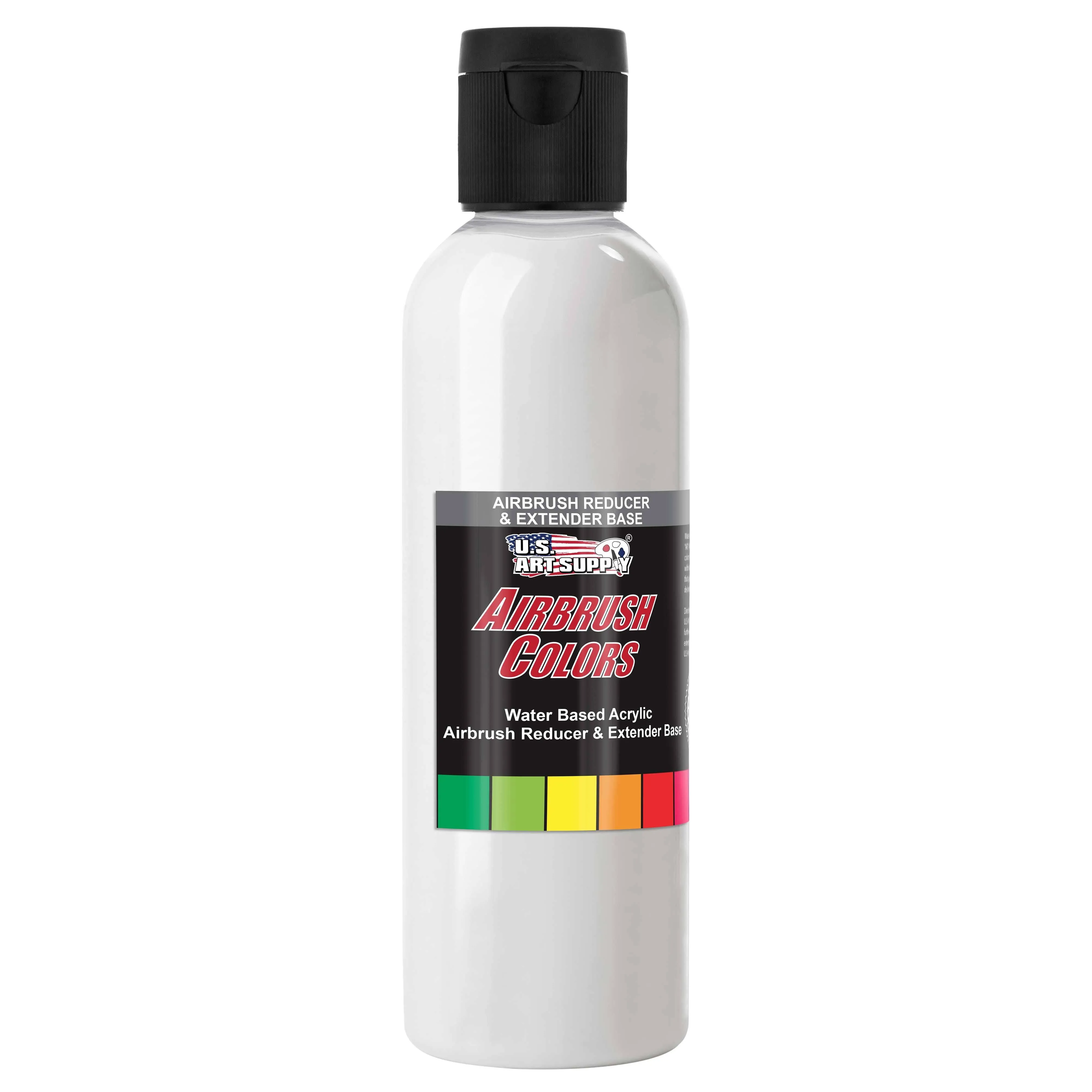 U.S. Art Supply 4-Ounce Pint Airbrush Thinner for Reducing Airbrush Paint for All Acrylic Paints - Extender Base, Reducer to Thin Colors Improve Flow