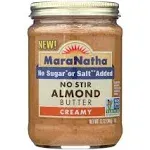 MaraNatha No Stir Creamy Almond Butter - 12 oz jar