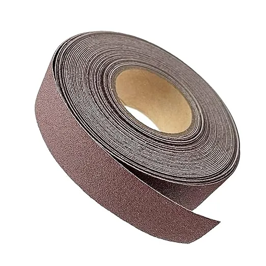150 Grit Continuous Sandpaper Roll 1" x 26 Feet Emery Cloth Aluminium Oxide Abrasive Sandpaper Roll Drum Sander Sandpaper Rolls for Wood Furniture Finishing Metal Sanding Automotive Polishing