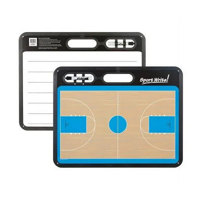 Sports Write Dry Erase Basketball Coaching Board 23 1/2” x 18”