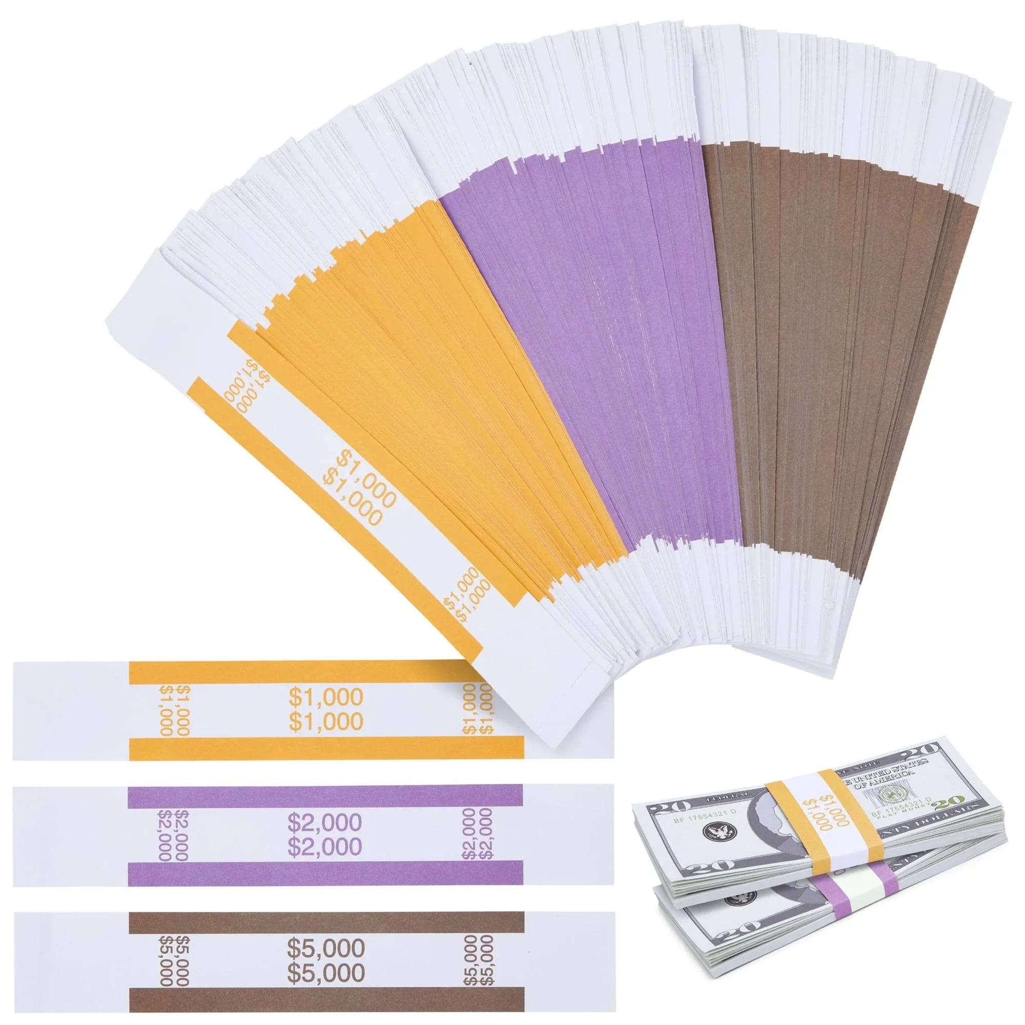 Sustainable Greetings Money Bands 300-Pack