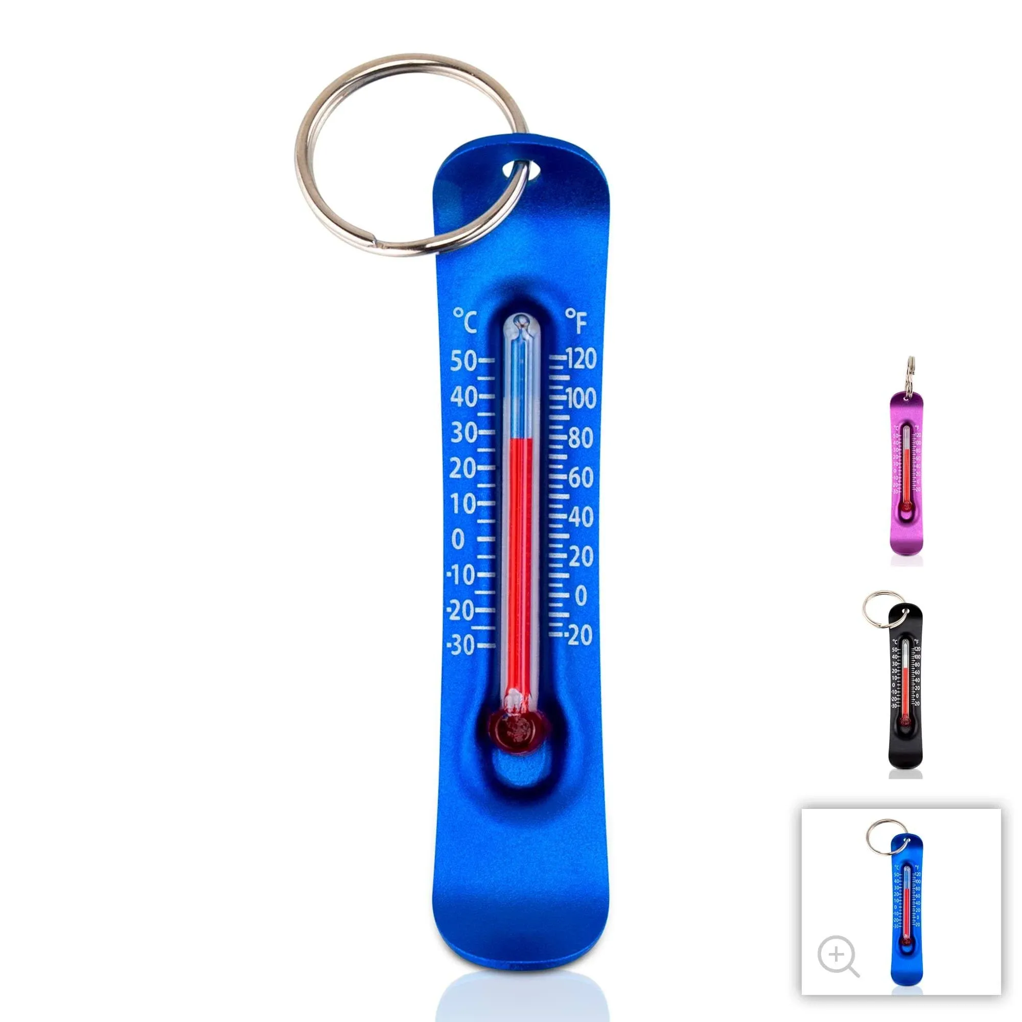 Sun Company Brrr-ometer - Snowsport Zipperpull Thermometer | Skiing ...