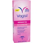 Vagisil Odor Block Gel with Hyaluronic Acid for Vaginal Health, Gynecologist Tested, Hypoallergenic, 1.05 Oz (Pack of 1)