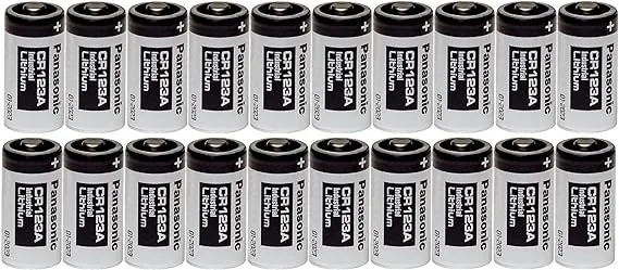 Panasonic CR123 CR123A 3V Lithium Battery (4 Pack)