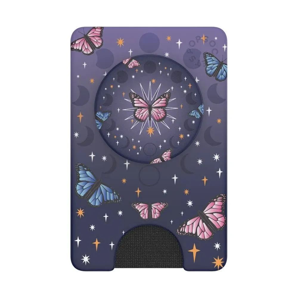 PopSockets - PopWallet+ Phone Wallet - Retrograde Butterfly