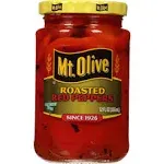 Mt Olive Pickles, Red Peppers, Roasted - 12 fl oz