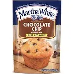 Martha White Muffin Mix, Chocolate Chip - 7.4 oz