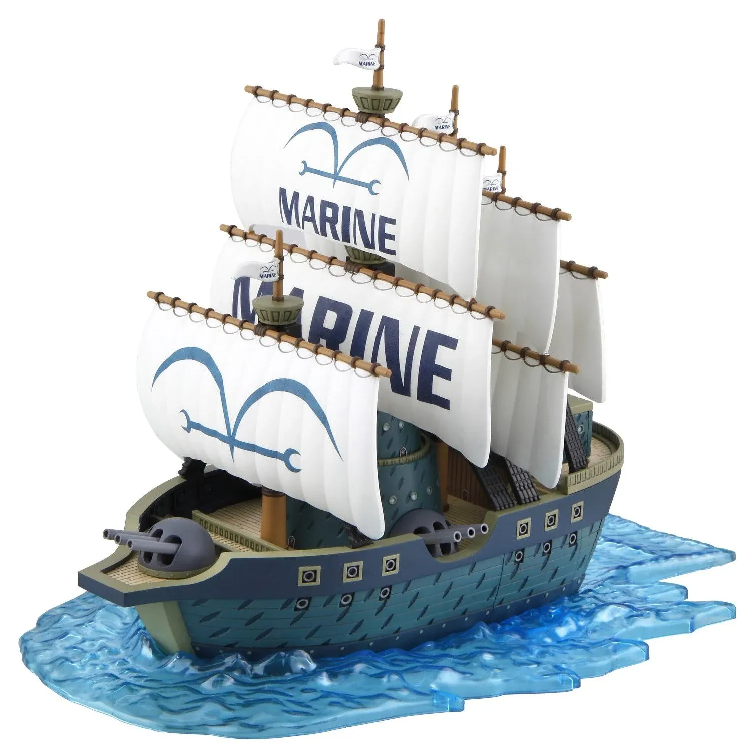 Bandai Model Kit One Piece Marine Warship Grand Ship Collection