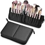 Byootique Makeup Brush Bag Foldable Holder Organizer Portable Travel Artist Case