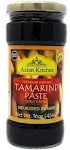 Asian Kitchen Tamarind Paste Puree (Imli) 16oz (1lb) 454g Glass Jar, Gluten Free, No Added Sugar ~ All Natural | Vegan | Non-GMO | No Colors | Indian