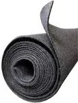 Polymat 10X3.75CHR 10 FEET x 3.75 FEET Charcoal Grey Fabric Non Woven Felt Roll for SubWoofer Speaker Box Enclosure Carpet and Trunk, Crafts, Toolbox, GunSafe Multipurpose Felt Carpet Liner 10'X3.75'