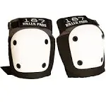 187 Killer Pads Fly Knee Pad, Grey / White, Small