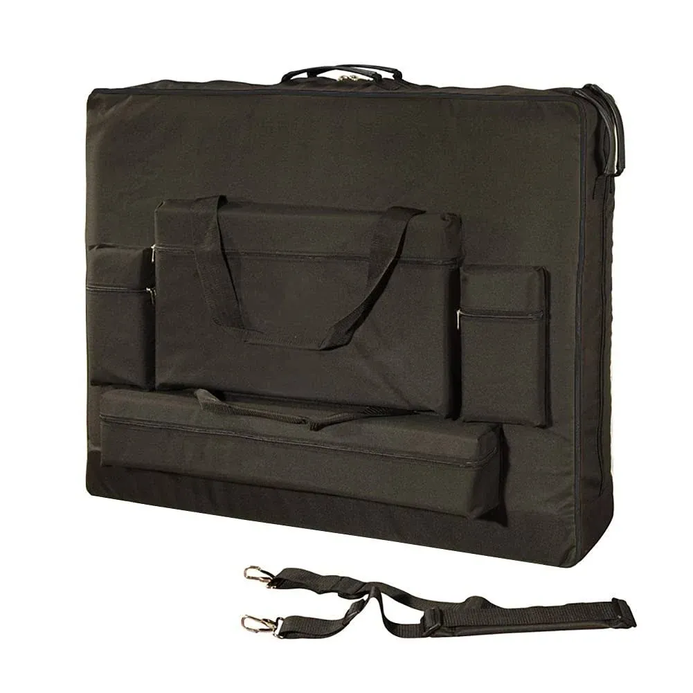 Royal Massage Deluxe Black Universal Oversized Massage Table Carry Case - 28"