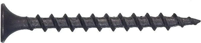 47667 8 x 3-Inch Coarse Thread Drywall Screw Phillips Drive, Black