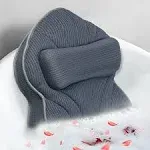 Poemland Extra Thick Large Bath Pillow with Neck,Back,Head Support for Bathtub, Spa, Soaking