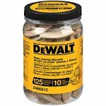 DEWALT, DW6815, Tube Biscuits -Size 10