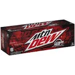 Mountain Dew Code Red Soda