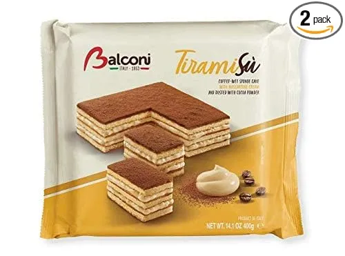 2 Set - Balconi Tiramisu Cake, 14.1 Ounce 2 Set - 14.1 Ounce (Pack of 1)