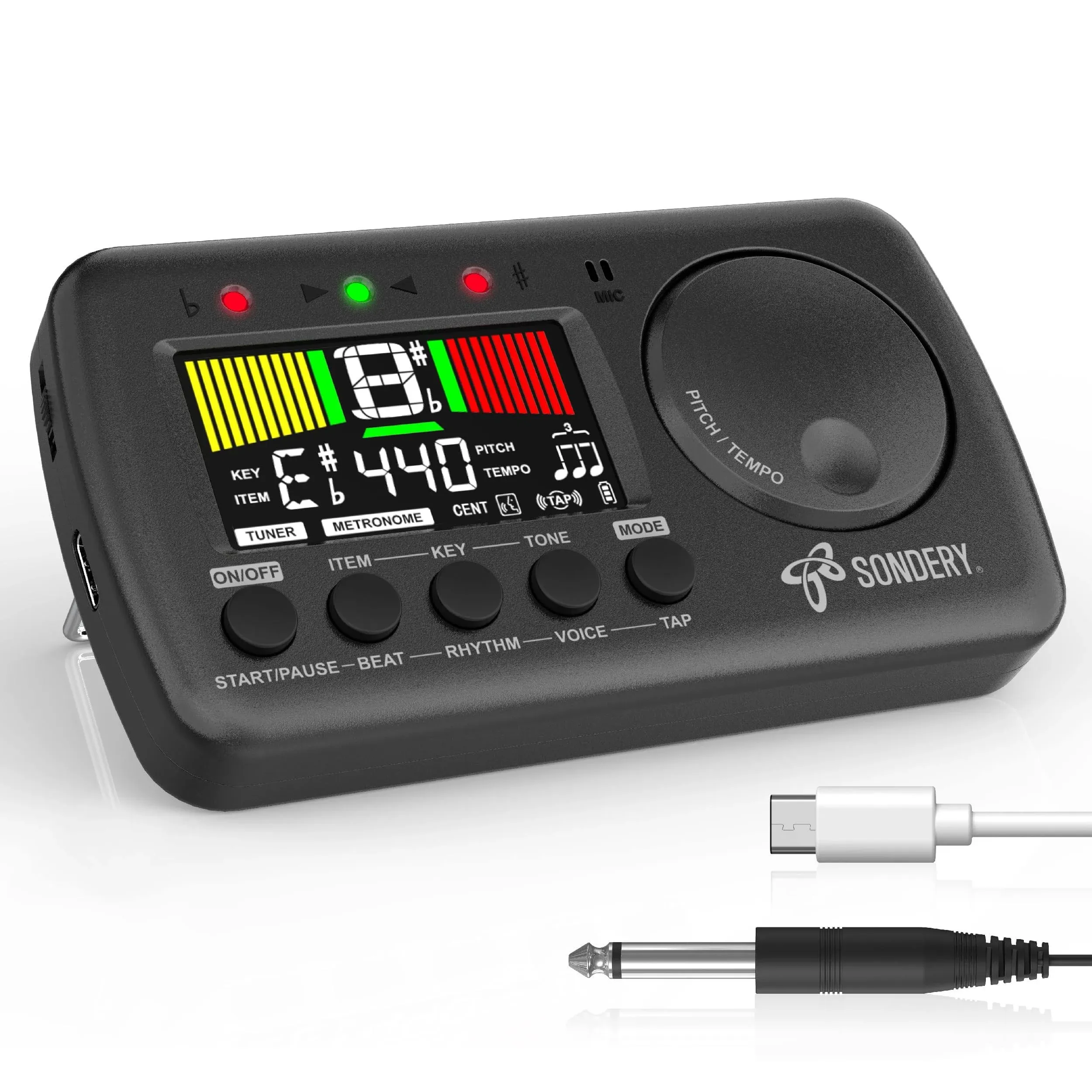 3 in 1 Digital Metronome Tuner