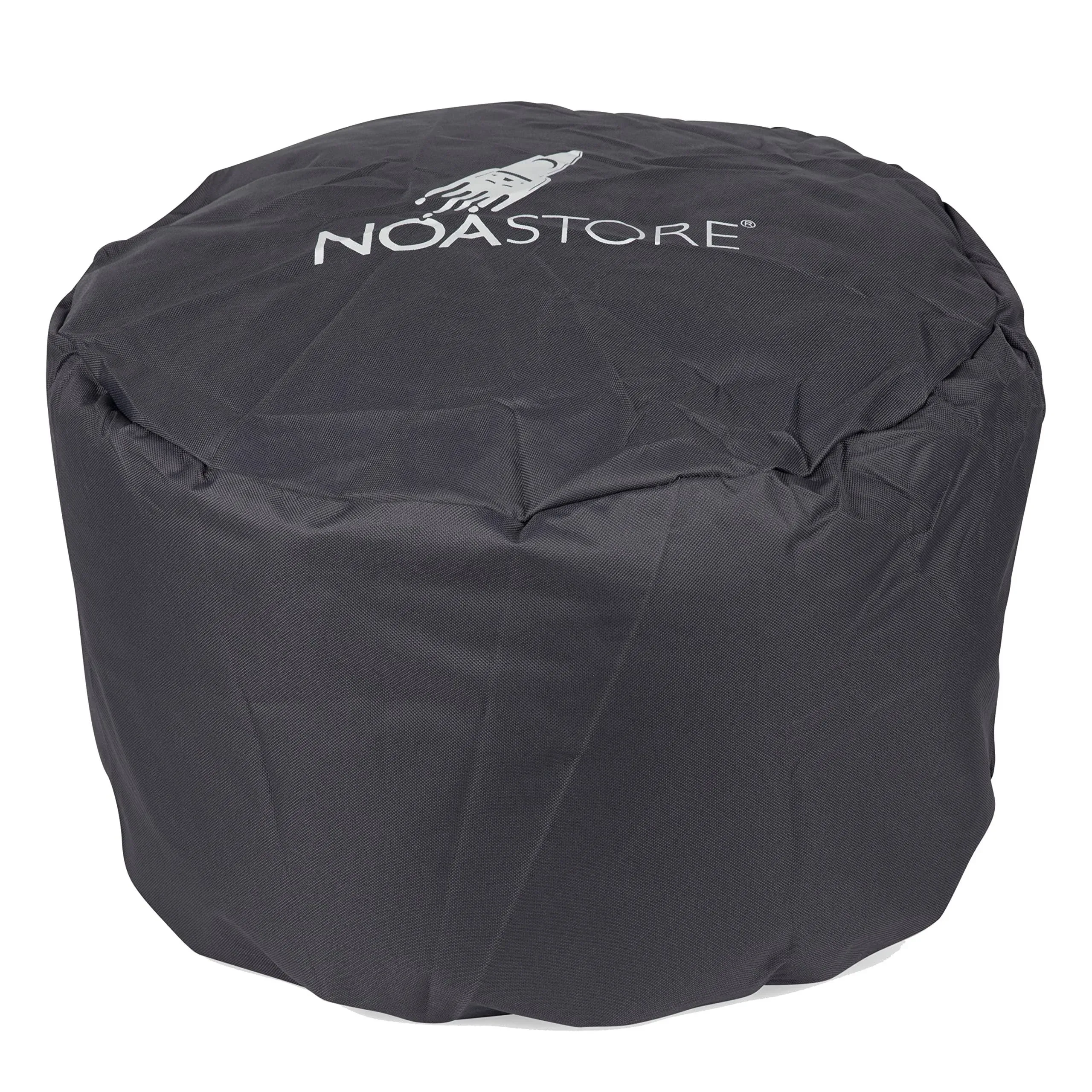 Noa Store 18" Gray BBQ Grill Covers 210D Heavy Duty Waterproof