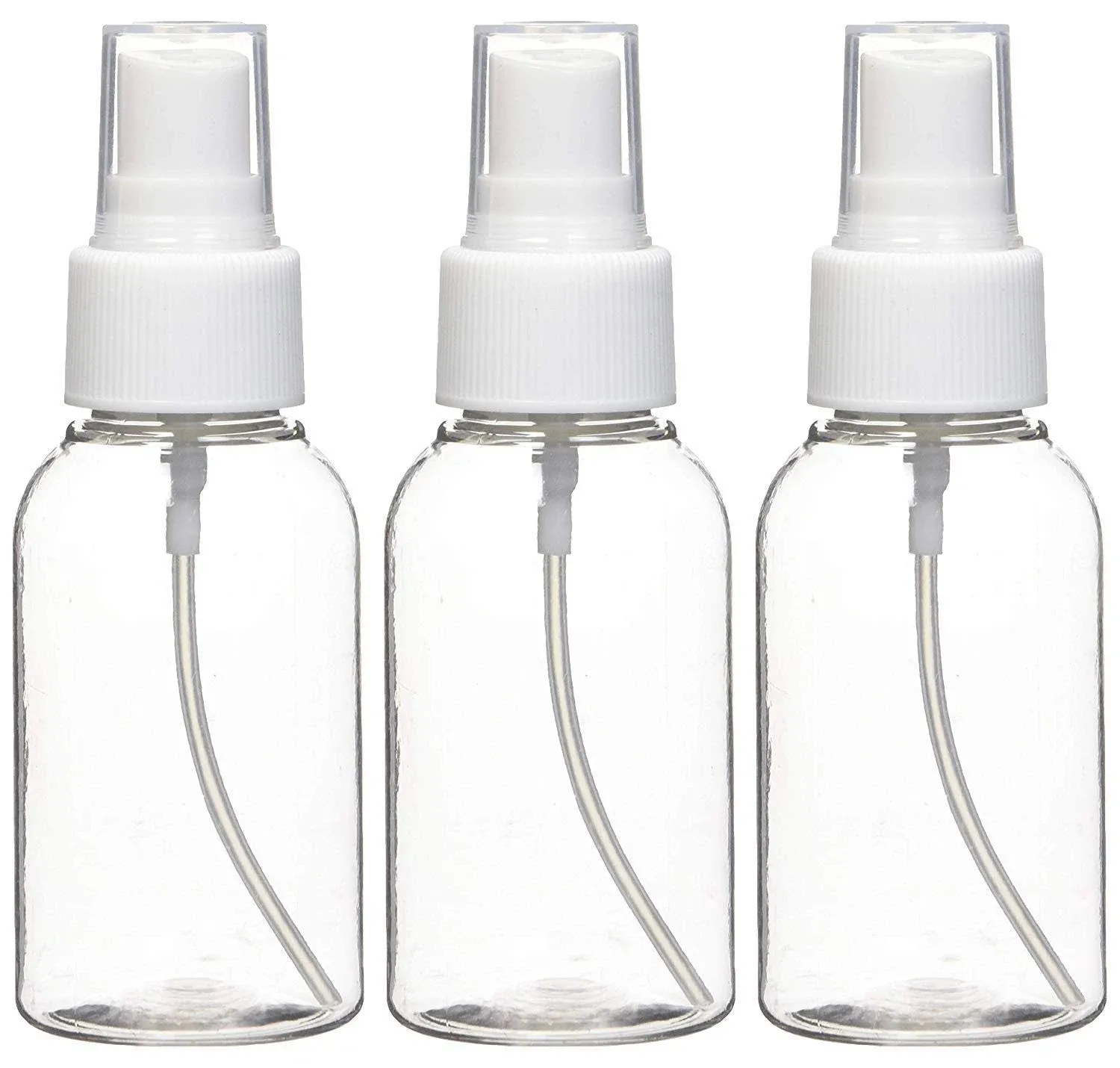 Bar5F 3 Pack Small Spray Bottle 2.5-Ounce, Travel Spray Bottle, Empty Fine Mist Spray Bottles, Refillable Mini Spray Bottles, TSA Approved