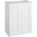 Design House Brookings Plywood Ready to Assemble Shaker 27x36x12 in. 2-Door Wall Kitchen Cabinet in White