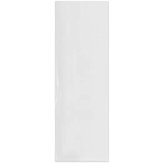 Plymor 6" x 18" (Pack of 100), 2 Mil Flat Open Clear Plastic Poly Bags